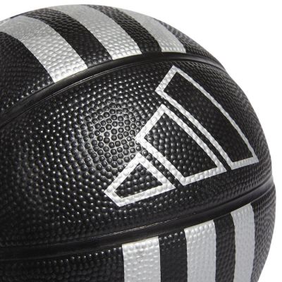 4. adidas 3 Stripes Rubber Mini Basketball HM4972