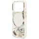 6. Guess IML Glitter Flowers Triangle MagSafe Case for iPhone 18 Pro Max / 17 Pro Max – white