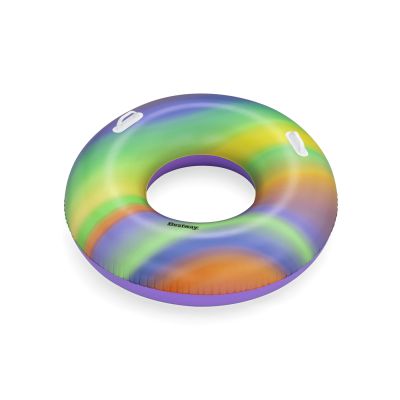 6. Bestway 36352 Rainbow Swim Tube 92800497011