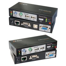 Lindy Cat.5 KVM Extender Combo 300, PS/2, USB and VGA