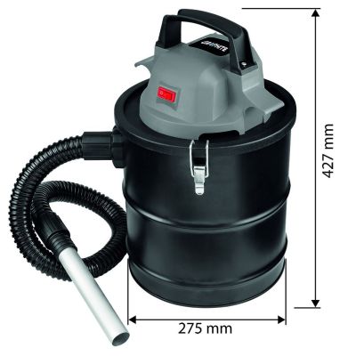 5. Graphite 58GE125 ash vacuum cleaner