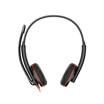 18. Poly Blackwire 3220 Stereo USB-C Headset +USB-C/A Adapter (Bulk)