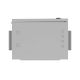 18. WALL-HUNG RACK CABINET 10" HERMETIC IP55 WALL/POLE MOUNTING 340X250X500 GRAY LANBERG (ASSEMBLED)