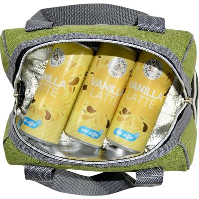 4. BAG WITH THERMAL INSULATING COMPARTMENT 23X13X27CM 7L ENERO CAMP