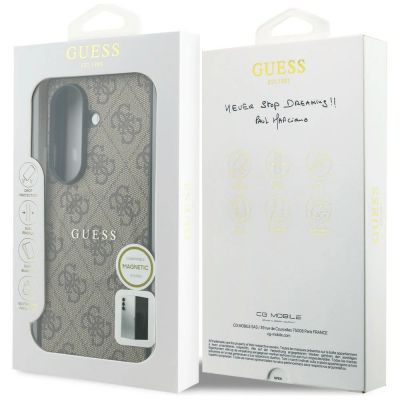 7. Guess 4G Classic MagSafe Case for Samsung Galaxy Z Fold 8 Ultra - Brown