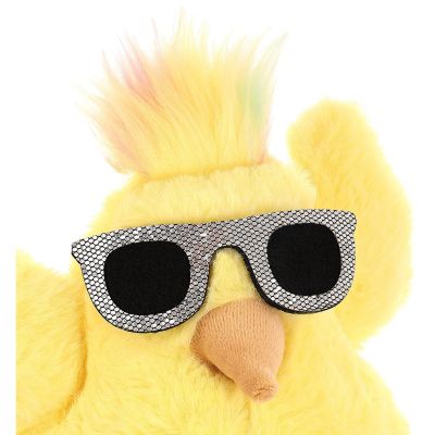 16. CHICKEN WITH GLASSES 19CM SPRING DECORATION