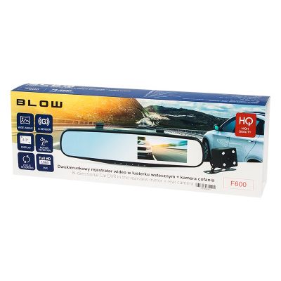 3. BLOW DVR F600 78-528# Driving Recorder (1920 x 1080; 4.3"; miniUSB)