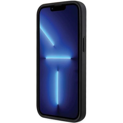 5. Guess GCube Stripes MagSafe case for iPhone 15 / 14 / 13 - black