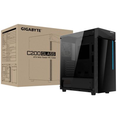 8. Gigabyte C200 Glass Case