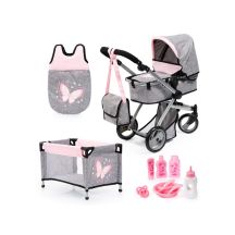 Bayer Doll Pram, City Star Crib Mega Set 18333AB