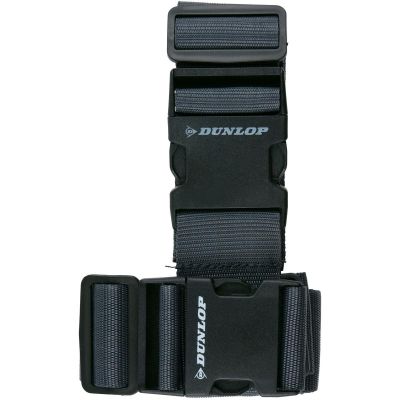 2. UNIVERSAL LUGGAGE SECURITY BELT 230x5CM SET OF 2 DUNLOP GRAY