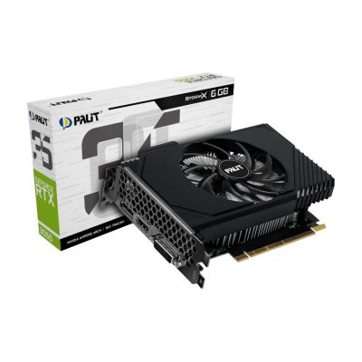 8. graphics card Palit RTX 3050 StormX 6GB