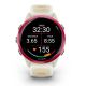 6. Garmin Forerunner 570 42mm Bone/Raspberry Aluminum watch