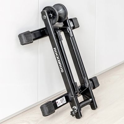 2. Rockbros 27210001001 Folding Bicycle Stand - Black