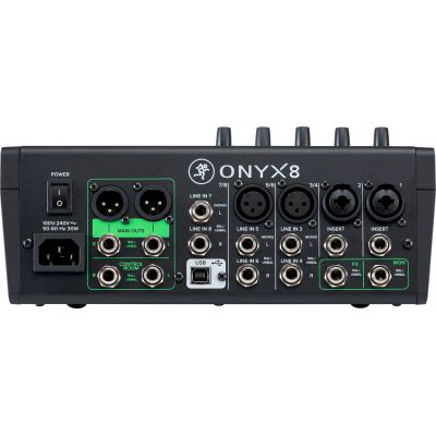 4. Mackie Onyx 8 - Analog Mixer with USB