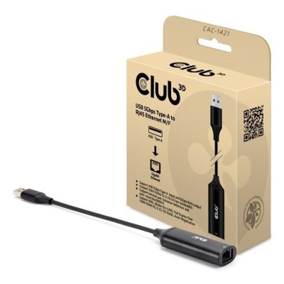2. USB to RJ45/M/F I/O adapter CAC-1421 CLUB3D