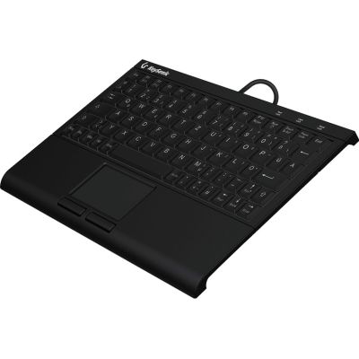 KeySonic KSK-3211ELU (DE) Keyboard Home USB QWERTZ German Black