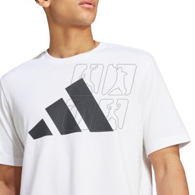 5. Adidas PWR 3 Graphic Tee M IY8582