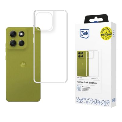 7. 3mk Clear Case for Motorola Moto G86 Power - transparent