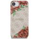 3. Guess 4G Flowers Print MagSafe iPhone 16e Case - Pink