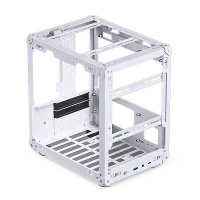 24. Jonsbo C6 Micro-ATX Computer Case - White