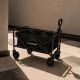 10. Wozinsky WZP-80 beach, tourist, garden, durable, wide wheels, up to 80 kg - black