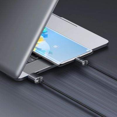 10. Baseus Crystal Shine Series cable USB cable for fast charging and data transfer USB Type A - USB Type C 100W 2m black (CAJY000501)