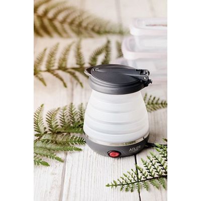 10. Adler AD 1279 electric kettle (750W 0.6l; white)