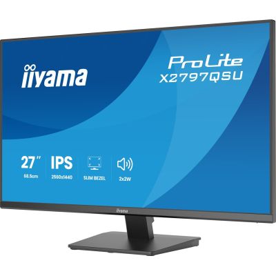 6. iiyama ProLite X2797QSU-B1 computer monitor 68.6 cm (27") 2560 x 1440 px Quad HD LED Black