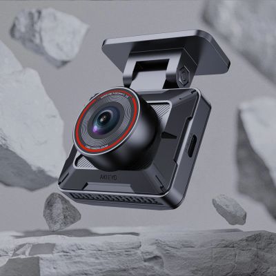 9. AKEEYO P1 car camera video recorder FullHD 30fps - black