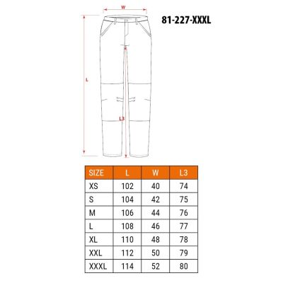 NEO tools 81-227-XXXL protective trousers