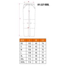 NEO tools 81-227-XXXL protective trousers