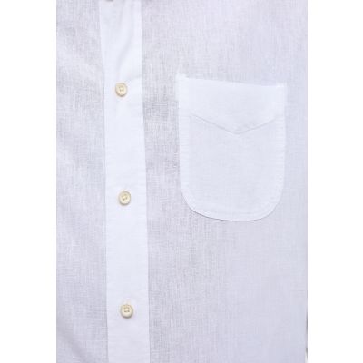 12. Mustang Clemens Linen Cotton Shirt M 1014356-2045