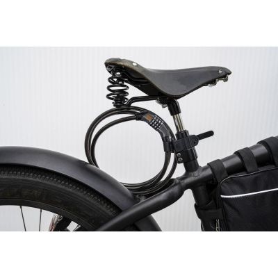 9. BICYCLE LOCK WITH CODE 10x900MM WITH BLACK+DECKER HOLDER