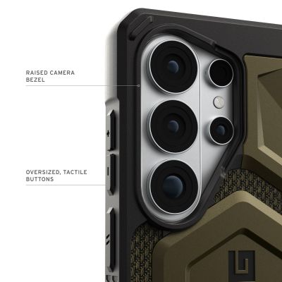 4. Urban Armor Gear Monarch Pro Kevlar Cell Phone Case 17.5 cm (6.9") Green