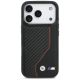 3. BMW M Carbon Line & Logo MagSafe Case for iPhone 17 Pro - Red