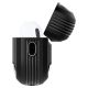 5. Spigen Rugged Armor Case for Apple AirPods Pro 1 / 2 - Matte Black