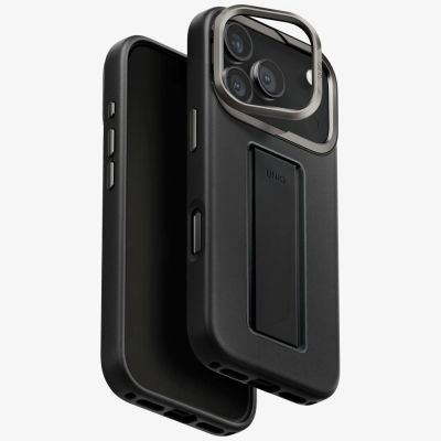 Uniq Heldro Pro Magclick Charging Case for iPhone 17 Pro - Black