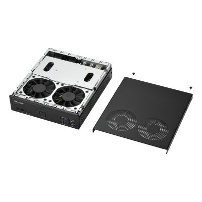 5. Shuttle XP? Slim DH610V2 Barebones PC Size 1.35L Black Intel H610 LGA 1700