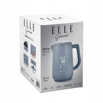 5. ELLE electric kettle 1.7L blue