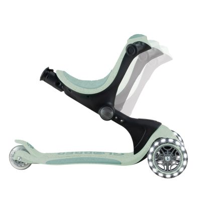 11. Three-wheeled scooter with a ride-on seat GO•UP DELUXE LIGHTS ECOLOGIC 360 (697-505)