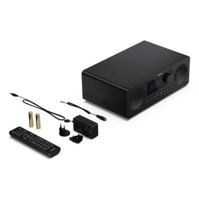 10. Sharp TOKYO DAB+ All-in-One Hi-Fi System XL-B720D(BK) AUX input Bluetooth connectivity CD player FM radio