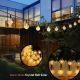 20. SOLAR GARDEN LAMP GARLAND SOLAR CHAIN 4.9M 40LED WARM WHITE