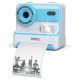 5. XBLITZ INSTANT CAMERA WITH FLASH BLUE PRINTER