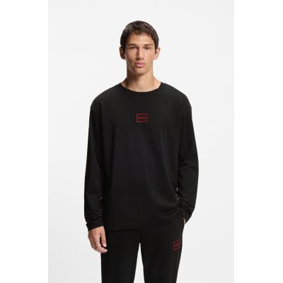 5. Hugo Loungewear Laze NERO Men's T-Shirt (50525229-001)