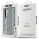 8. DKNY Leather Checkered Pattern MagSafe case for Samsung Galaxy S25 taupe