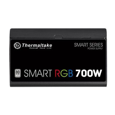 4. Thermaltake Smart 700W RGB Power Supply PS-SPR-0700NHSAWE-1 (700W; Active; 120mm)
