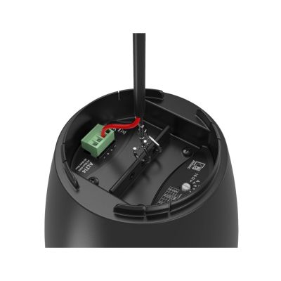 4. 2-way 6-Coly Audac ALTI6/B hanging speaker, black version