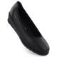 Rieker L5360-00 Women's Black Leather Slip-On Shoes