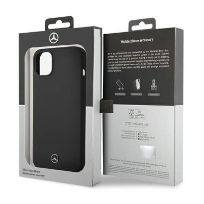 4. Mercedes Silicone Line MagSafe case for iPhone 14 Plus - black